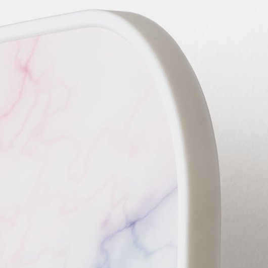 Rainbow Marble Pattern Pickleball Paddle (Links Detail)