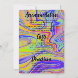 Rainbow Marbling Aanvullende info Kaart