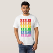 Rainbow Mariah T-shirt (Voorkant volledig)