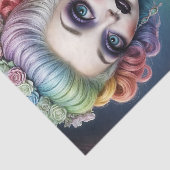 Rainbow Marie Antoinette Decoupage Papier (Detail)