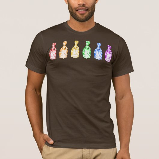 Rainbow Marie Antoinettes T-shirt (Voorkant)