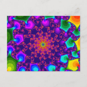 Rainbow Marigold Briefkaart