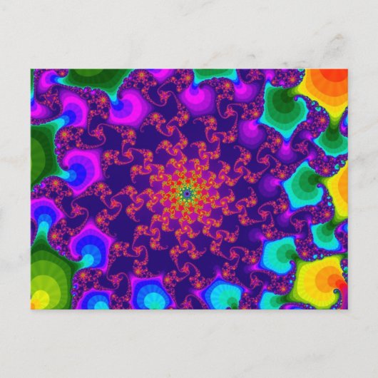 Rainbow Marigold Briefkaart (Voorkant)