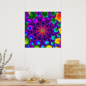 Rainbow Marigold Poster (Keuken)