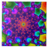 Rainbow Marigold Tegeltje (Voorkant)