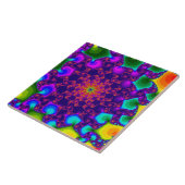 Rainbow Marigold Tegeltje (Zijkant)