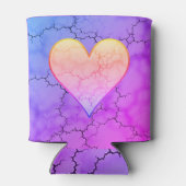 Rainbow Marked Heart Blikjeskoeler (Achterkant)