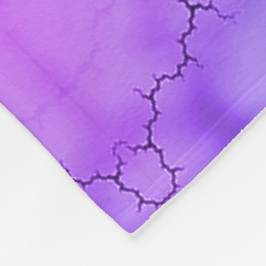 Rainbow Marked Heart Fleece Deken (Hoek)