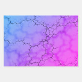 Rainbow Marked Heart Inpakpapier Vel (Voorkant 3)