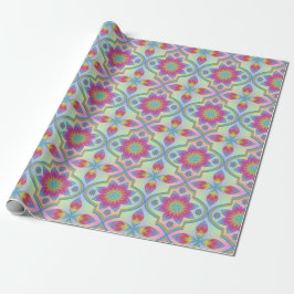 Rainbow Marrakesh Pattern Cadeaupapier