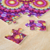 Rainbow Matrix Mandala Legpuzzel (Zijkant)