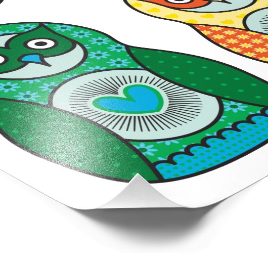 Rainbow Matryoshka is eigenaar van Poster (Hoek)