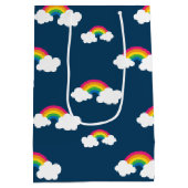 Rainbow Medium Gift Bag Cadeauzakje (Achterkant)