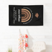 Rainbow Melanin Black Excellence Class Year Afstud Spandoek (Insitu)