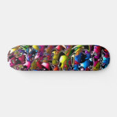 Rainbow Melt Skateboard (Horizontaal)