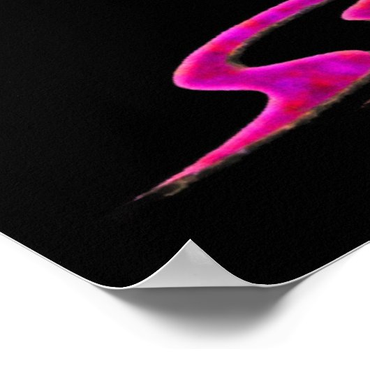 Rainbow Menorah Poster (Hoek)