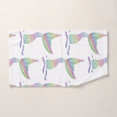 Rainbow Mermaid Bad Handdoek (Handdoek)