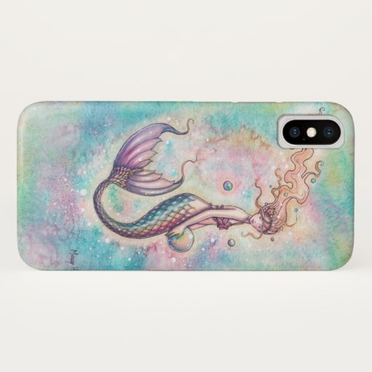 Rainbow Mermaid Fantasy Kunstwerk Case-Mate iPhone Case (Achterkant (horizontaal))