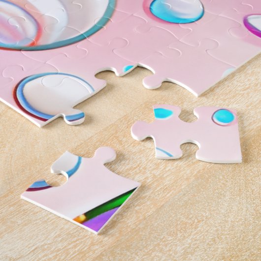 Rainbow Mermaid Legpuzzel (Zijkant)