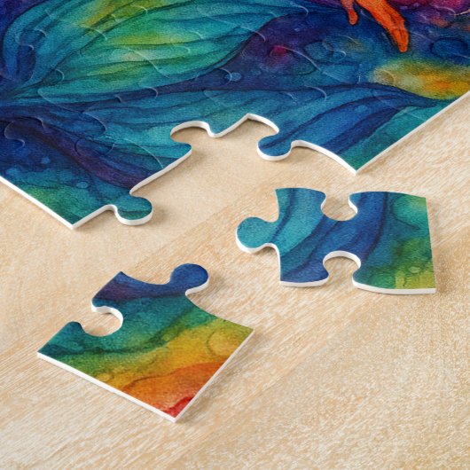 Rainbow Mermaid Legpuzzel (Zijkant)