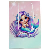 Rainbow Mermaid Medium Cadeauzakje (Achterkant)