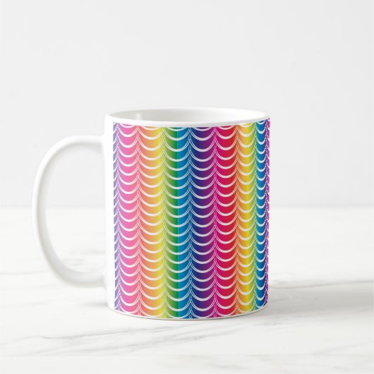Rainbow Mermaid Pride Koffiemok (Links)