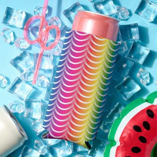 Rainbow Mermaid Pride Seltzer Blikjeskoeler (Insitu Zomer)