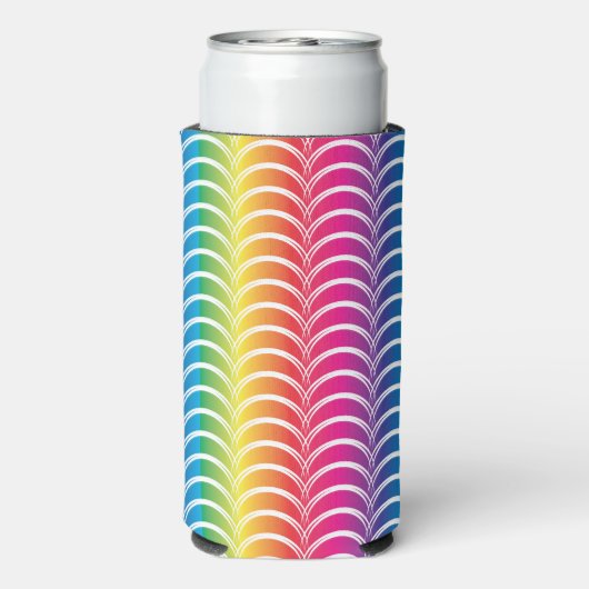 Rainbow Mermaid Pride Seltzer Blikjeskoeler (Seltzer Achterkant)