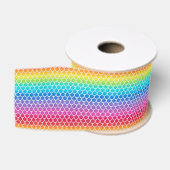 Rainbow mermaid Ribbon Grosgrain Lint (Spoel)