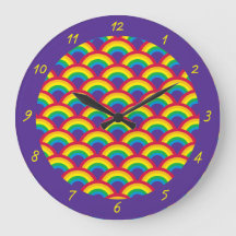 Rainbow Mermaid Scale Acrylwand