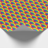 Rainbow Mermaid Scale Cadeaupapier (Hoek)