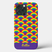 Rainbow Mermaid Scale Case-Mate iPhone Case (Achterkant)