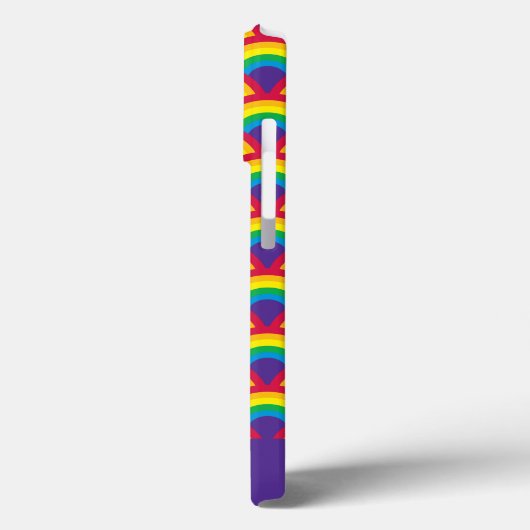 Rainbow Mermaid Scale Case-Mate iPhone Case (Achterkant / Links)