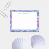 Rainbow Mermaid Scale Pattern Name Sjabloon Post-it® Notes