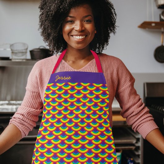 Rainbow Mermaid Scale Schort