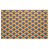 Rainbow Mermaid Scale Stof (Fat Quarter)