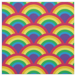 Rainbow Mermaid Scale Stof