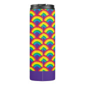 Rainbow Mermaid Scale Thermosbeker (Achterkant)