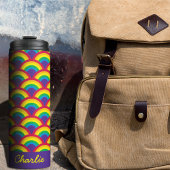 Rainbow Mermaid Scale Thermosbeker