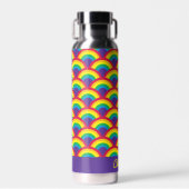 Rainbow Mermaid Scale Waterfles (Voorkant)