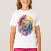 Rainbow Mermaid T-shirt (Voorkant)