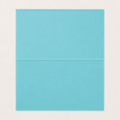 Rainbow Mermaid Waterverf Place Cards Visitekaartje (Binnenkant ongevouwen)