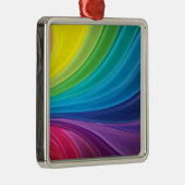 rainbow metalen ornament (Rechts)