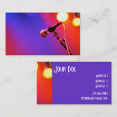 Rainbow Mic [Business] Visitekaartje (Voorkant / Achterkant)