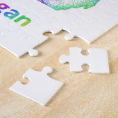 Rainbow Michigan-kaart Legpuzzel (Zijkant)