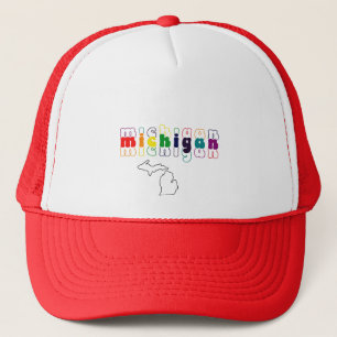 Rainbow Michigan Trucker Pet