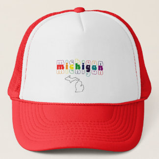 Rainbow Michigan Trucker Pet