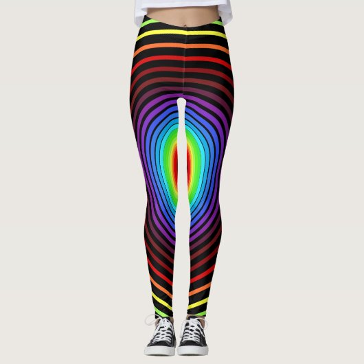 Rainbow Mirage - Kies uw kleuren - Leggings (Voorkant)