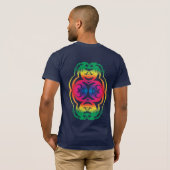 Rainbow Mirror Om Sign Shirt (Achterkant volledig)