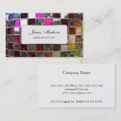 Rainbow Mirror Sequence Visitekaartje (Voorkant / Achterkant)